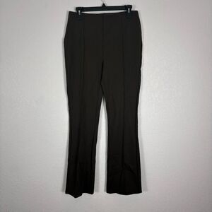 7 Diamonds Brown High Waisted Pull On Flare Pants Women's Size L